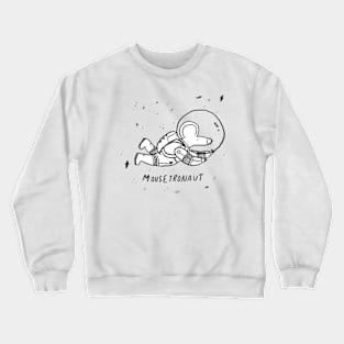 Mousetronaut (light) Crewneck Sweatshirt